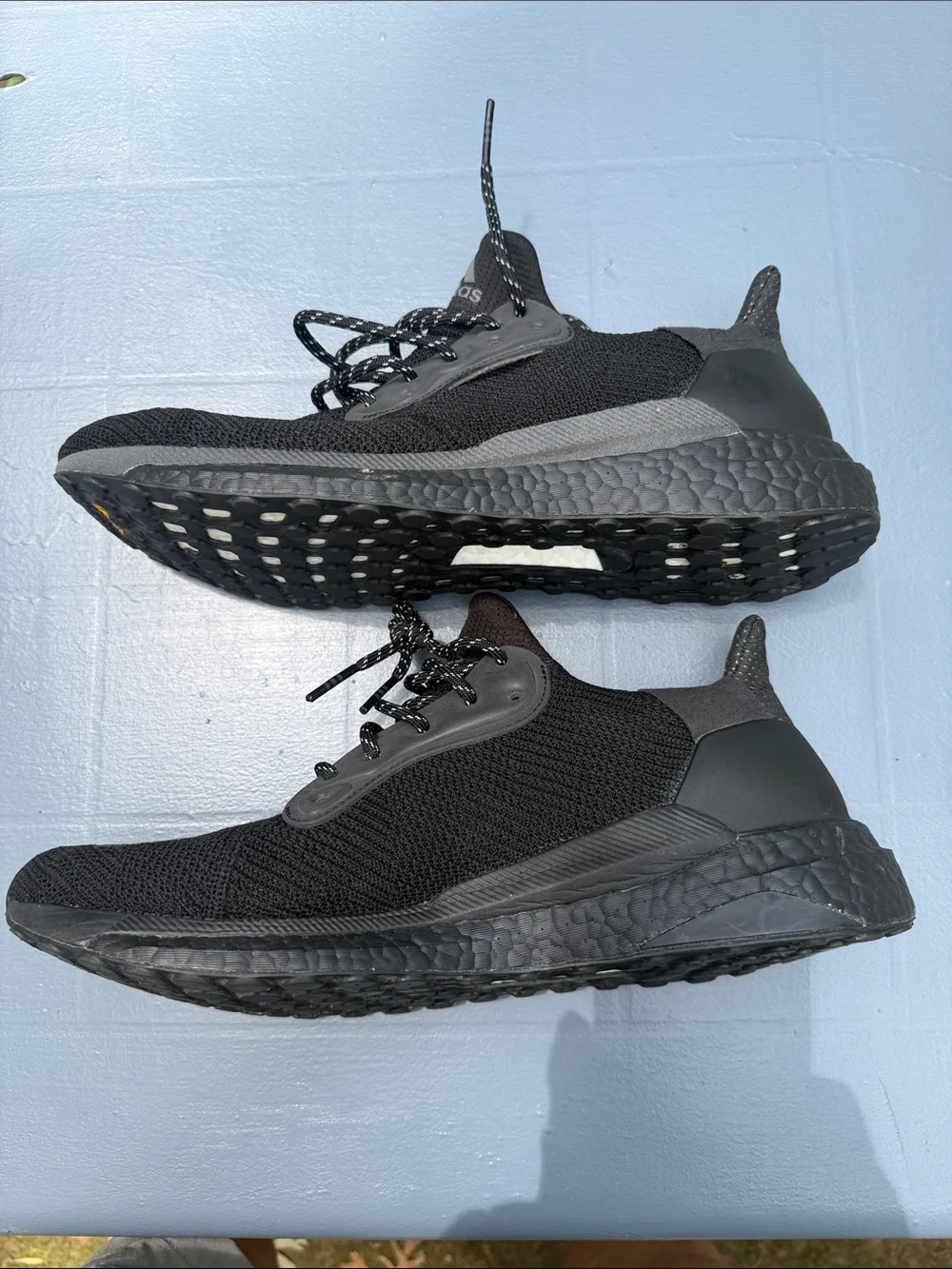 Mens Adidas Hu Pharrell Williams Core Black Sz 12